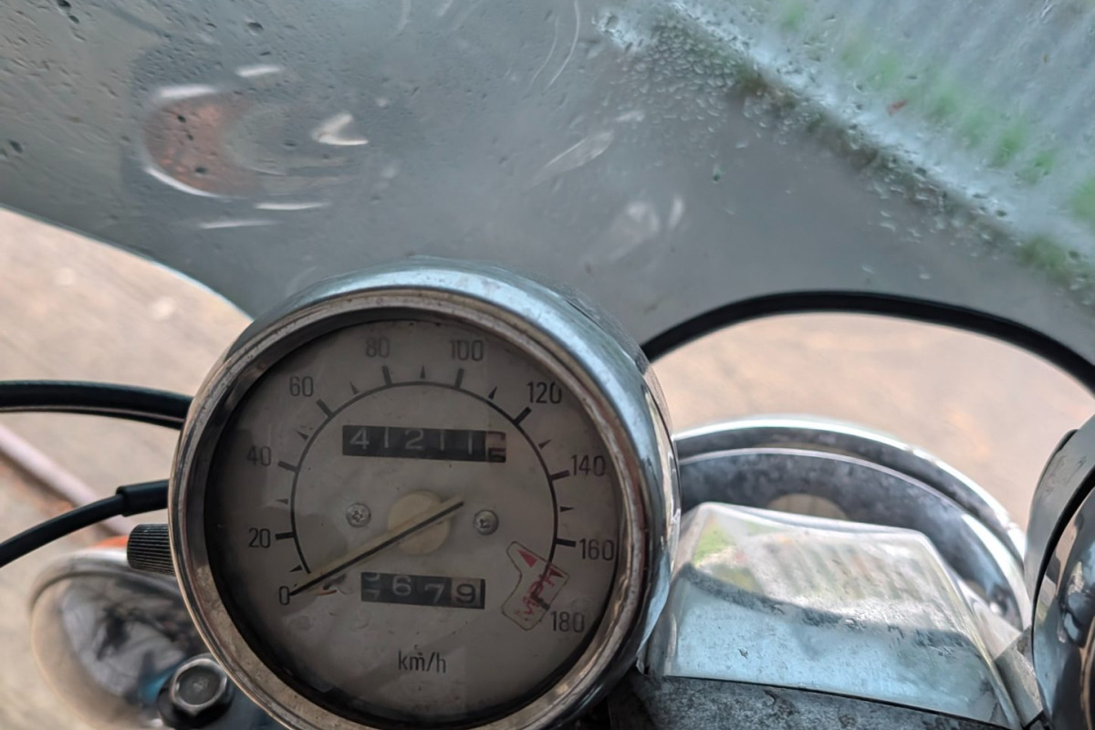 Yamaha XV1100, Blue