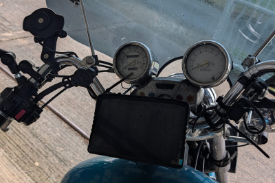 Yamaha XV1100, Blue - photo 2