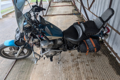Yamaha XV1100, Blue - photo 3
