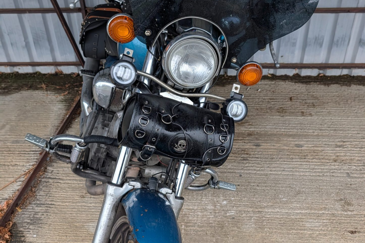 Yamaha XV1100, Blue - photo 4