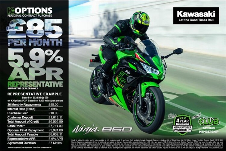 KAWASAKI NINJA 650 for sale