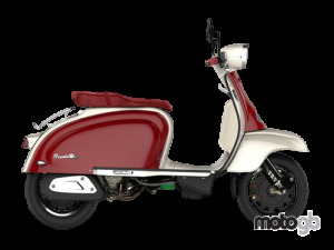 2024 ROYAL ALLOY TG 125, Burgundy/Ivory