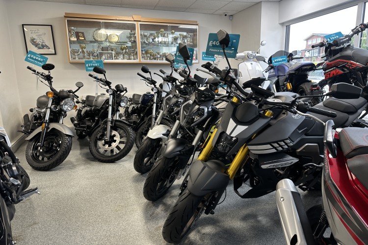 Bennetts Motorcycles, dealership in Barnsley