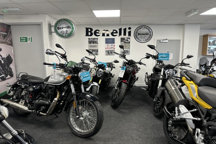 Bennetts Motorcycles, dealership in Barnsley